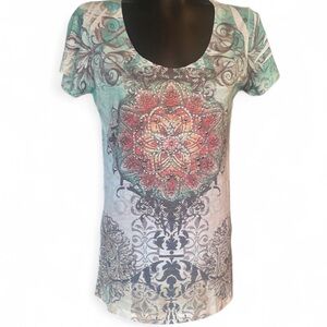 Daytrip Graphic Short Sleeve Top